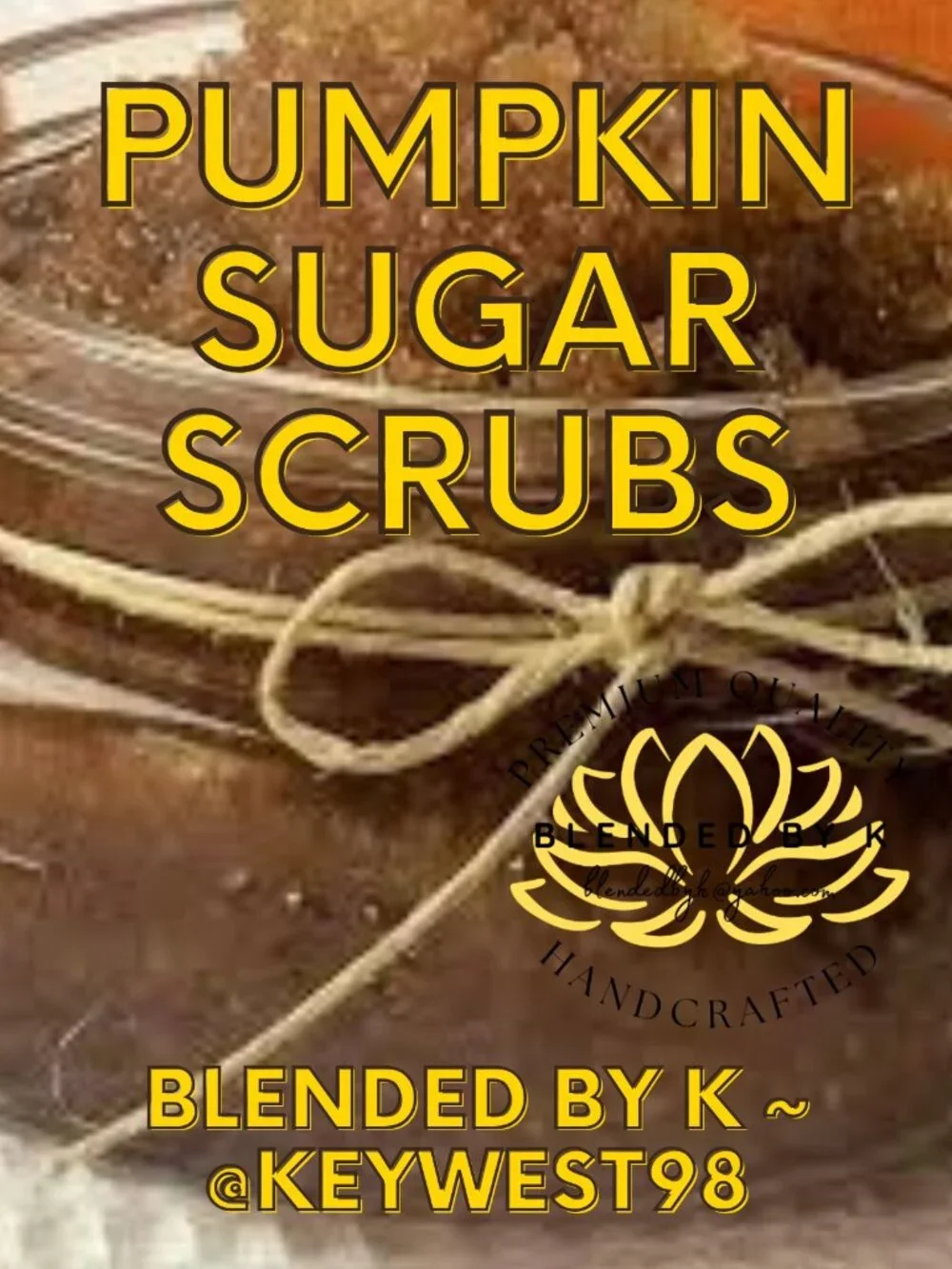 Pumpkin Sugar Scrubs - 20 oz